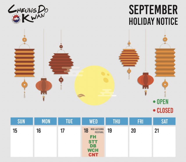 Holiday Notice (Sep)